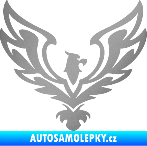 Samolepka Orlice 010 pravá stříbrná metalíza