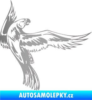 Samolepka Predators 023 pravá stříbrná metalíza