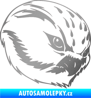 Samolepka Predators 057 pravá stříbrná metalíza