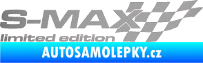 Samolepka S-MAX limited edition pravá stříbrná metalíza