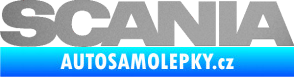Samolepka Scania stříbrná metalíza