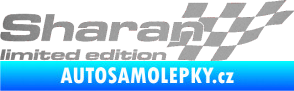 Samolepka Sharan limited edition pravá stříbrná metalíza