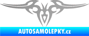 Samolepka Tetování 006 stříbrná metalíza