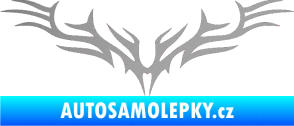 Samolepka Tetování 008 stříbrná metalíza