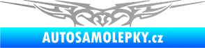 Samolepka Tetování 015 stříbrná metalíza