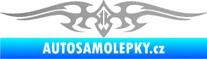 Samolepka Tetování 018 stříbrná metalíza
