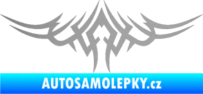 Samolepka Tetování 019 stříbrná metalíza