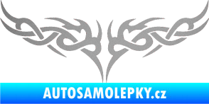 Samolepka Tetování 023 stříbrná metalíza