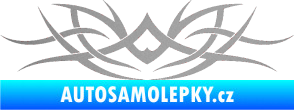 Samolepka Tetování 025 stříbrná metalíza