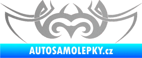 Samolepka Tetování 026 stříbrná metalíza