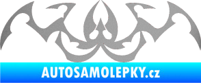 Samolepka Tetování 045 stříbrná metalíza