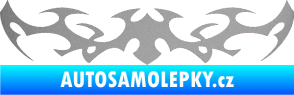 Samolepka Tetování 046 stříbrná metalíza