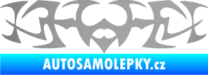Samolepka Tetování 047 stříbrná metalíza