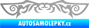 Samolepka Tetování 054 stříbrná metalíza