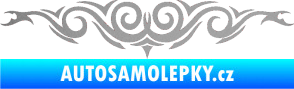 Samolepka Tetování 057 stříbrná metalíza