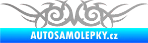 Samolepka Tetování 058 stříbrná metalíza