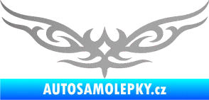 Samolepka Tetování 060 stříbrná metalíza