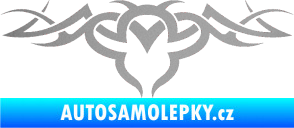 Samolepka Tetování 062 stříbrná metalíza