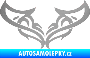 Samolepka Tetování 063 stříbrná metalíza