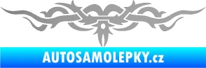 Samolepka Tetování 069 stříbrná metalíza