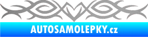 Samolepka Tetování 073 stříbrná metalíza