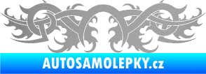 Samolepka Tetování 079 stříbrná metalíza