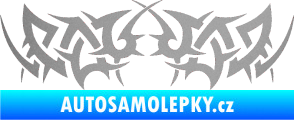 Samolepka Tetování 083 stříbrná metalíza