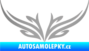 Samolepka Tetování 091 stříbrná metalíza