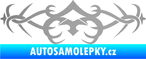 Samolepka Tetování 099 stříbrná metalíza