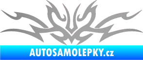 Samolepka Tetování 102 stříbrná metalíza
