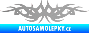 Samolepka Tetování 108 stříbrná metalíza