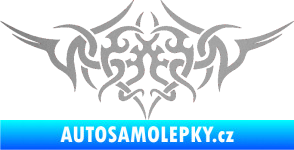Samolepka Tetování 112 stříbrná metalíza