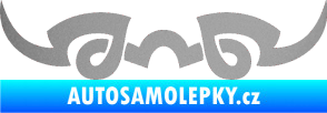 Samolepka Tetování 127 stříbrná metalíza