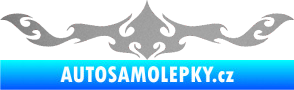 Samolepka Tetování 132 stříbrná metalíza