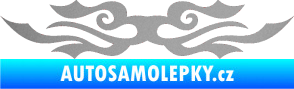 Samolepka Tetování 134 stříbrná metalíza