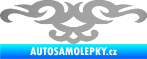 Samolepka Tetování 135 stříbrná metalíza