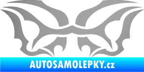 Samolepka Tetování 138 stříbrná metalíza