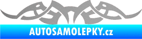 Samolepka Tetování 141 stříbrná metalíza