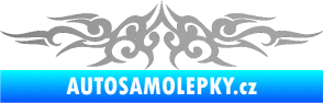 Samolepka Tetování 143 stříbrná metalíza