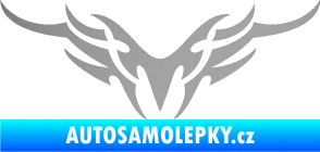 Samolepka Tetování 148 stříbrná metalíza