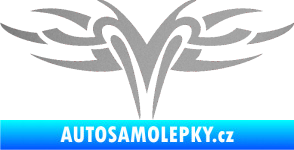 Samolepka Tetování 151 stříbrná metalíza