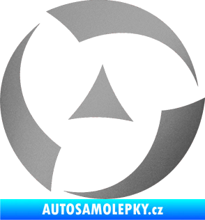 Samolepka Tetování 155 stříbrná metalíza