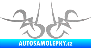 Samolepka Tetování 189 stříbrná metalíza
