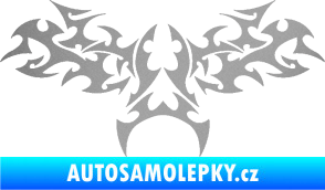 Samolepka Tetování 201 stříbrná metalíza