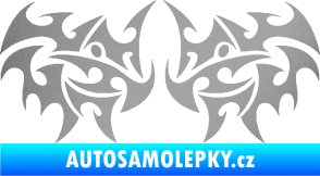 Samolepka Tetování 203 stříbrná metalíza