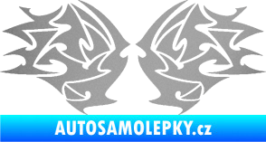 Samolepka Tetování 205 stříbrná metalíza