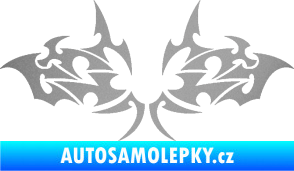 Samolepka Tetování 206 stříbrná metalíza