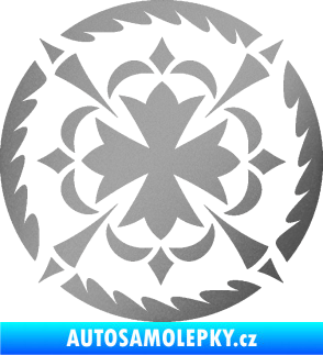 Samolepka Tetování 207 stříbrná metalíza