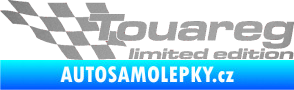 Samolepka Touareg limited edition levá stříbrná metalíza