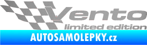 Samolepka Vento limited edition levá stříbrná metalíza